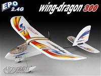 Wing Dragon 300 EPO 4ch 2.4Ghz :: KOMPLETT