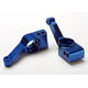TRX-1952X Carriers, stubaxle blue anodized - 2pcs