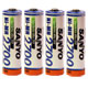 Sanyo AA 4stk NiMh 2700mah Oppladbare 