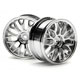 HPI-3717 Mesh Wheel 26mm chrome 3mm offset