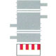N10204 Banebredder 10cm rett - 6stk