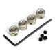 DB140 Dura-Collars 5/32in (QTY/PKG: 4 ) 4,0mm ID