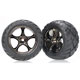 TRX-2478A Tires & wheels, assembled Badit Rear