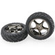 TRX-2479A Tires & wheels, assembled Bandit Front