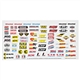 TRX-2514 Decal sheet, racing sponsors 
