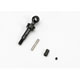 TRX-5654 Stub axle, CV style (machined steel) (