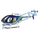 HF6001T 600 Scale Fuselage Hughes 500E
