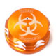 Biohazzard Gas Cap - Orange