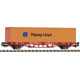 PIKO-57700 Konteinervogn m. 40ft. - Hapag-Lloyd