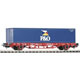 PIKO-57706 Konteinervogn m. 40ft. - P&O