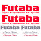 Decal Zone: Futaba Logos - 215x170mm