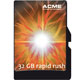 FlyCamOne HD Rapid Rush 32GB micro SD + adapter
