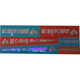Kong Power Sticker Red/Blue 14x5cm KP-300