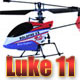 Luke 11: Solo Pro 2,4ghz 4ch - Red/White