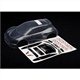TRX-7311 Body, Rally (clear) Traxxas 1/16