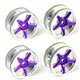Felger 1/10 4stk Chrome/Purple