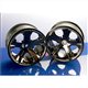 TRX-3772A All Star 2.8in Rear Wheels Black Chrome
