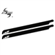 SpinBlades Matt Black 700mm