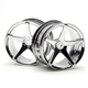 HPI-3032 Super Star Wheel - Chome