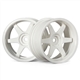 HPI-3845 TE37 Wheel 26mm White 