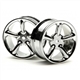 HPI-3737 Type R5 Wheel 24mm Chrome