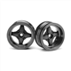 HPI-3914 MX60 Four Spoke Wheel Gunmetal