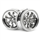 HPI-3937 MX60 8 Spoke Wheel Chrome