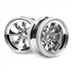 HPI-3942 MX60 8 Spoke Wheel Chrome