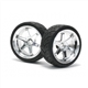 HPI-4735 Mounted X-Pattern Tire D Compound TE37
