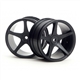 HPI-3031 Super Star Wheel 57x35mm (2.2in) Black