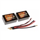 2s 5100mAh - 25C - Gens Ace Saddle Pack m/Deans