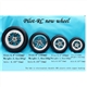 Pilot-RC Wheel 4.8inch/122mm pair
