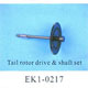 E-000199 / EK1-0217 Tail rotor drive gear & Shaft