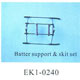 E-000225 / EK1-0240 Battery hanger&Skid set