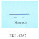 E-000237 / EK1-0267 Main Axis