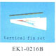 E-000206 / EK1-0216B Vertical fin set
