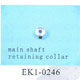 E-000231 / EK1-0246 Main shaft Collar