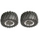FG-6228/06 Big Foot tires medium glued, 2pcs