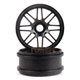 Felg Multispoke 17mm - Svart - 1 par