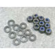 FG-6112 M6 nuts with disk, 10pcs.