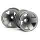 HPI-3048 Type F5 Truck Wheel (GUN METAL)