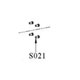 S021 .21 Backplate screws 4pcs