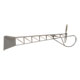 E-000306 / EK1-0327-S Tail frame Silver