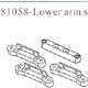 81058 Lower Arm Set