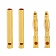 Amass 2.0mm Gullkontakter - 2par Lang