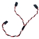 AM-3002-30 Tvunnet Y-Kabel universal - 30cm