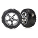 TRX-2470R Tires & wheels, assembled 