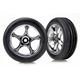 TRX-2471R Tires & wheels, assembled (Tracer 2.2)