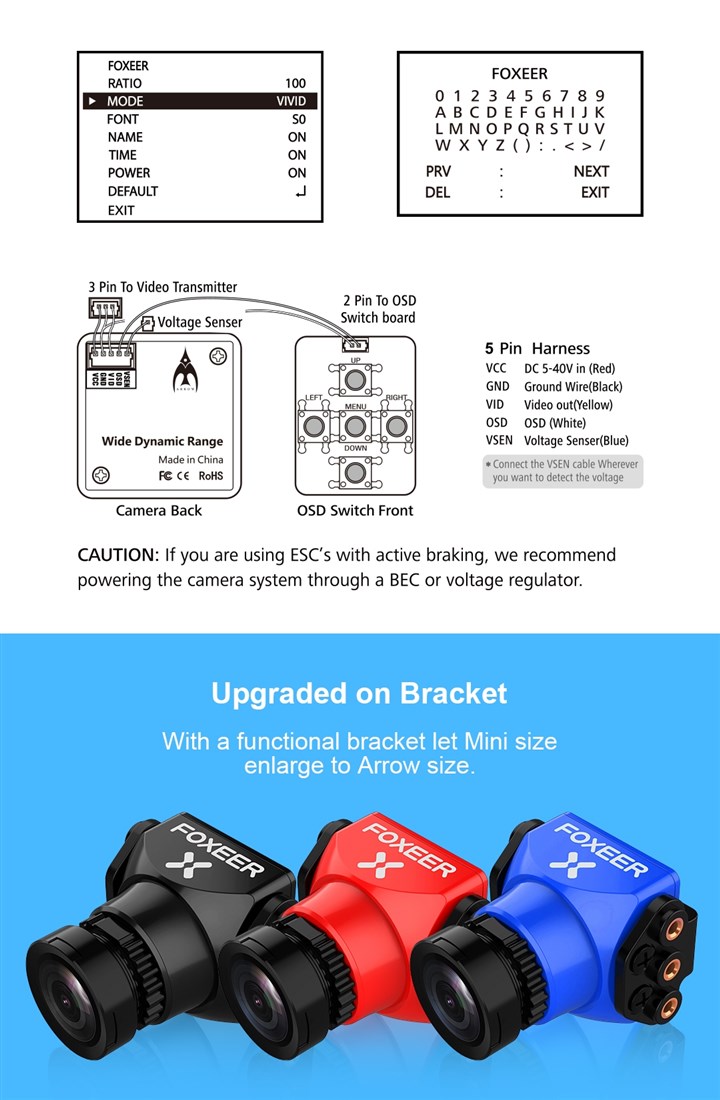 foxeer arrow mini pro