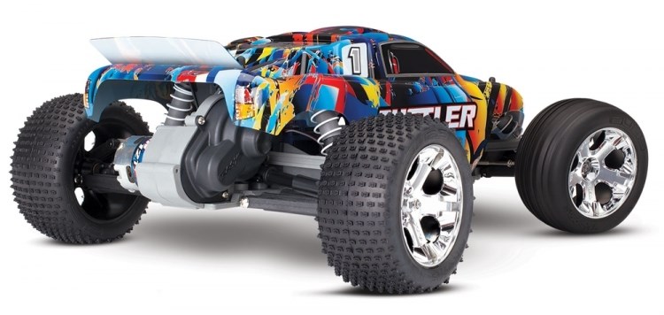 Traxxas Rustler 1/10 2WD TQ RTR u/batteri